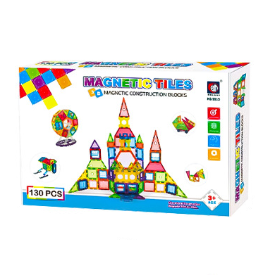 Window Magnetic Tiles - 130 Pieces