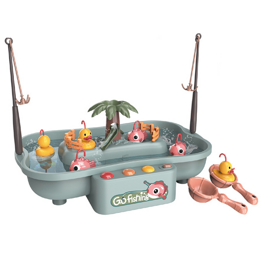 21 PCS Go Fishing Water Play-Green
