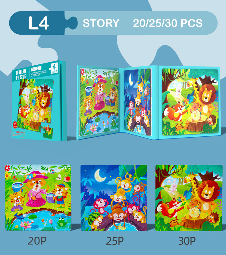 Magnetic Levelled Jigsaw puzzle
