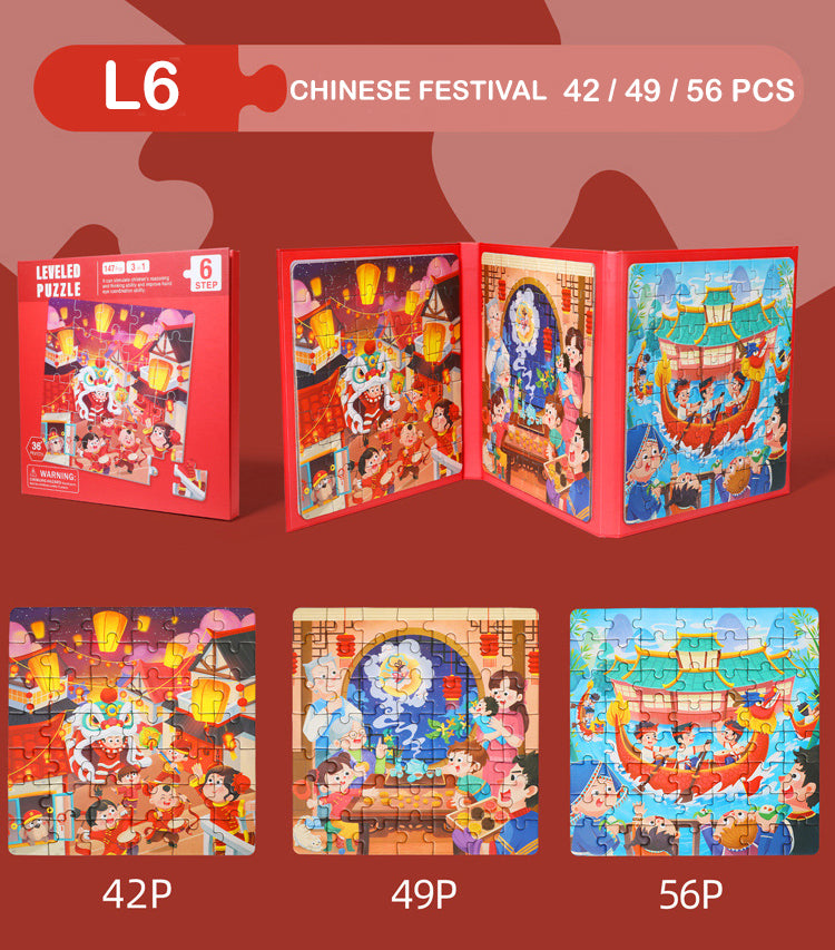 Magnetic Levelled Jigsaw puzzle
