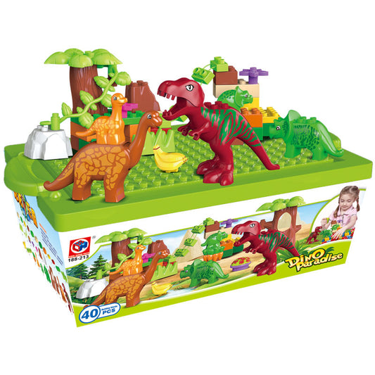 40pcs Big size Dinosaur theme Building Block
