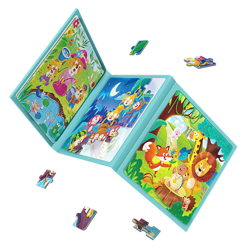 Magnetic Levelled Jigsaw puzzle