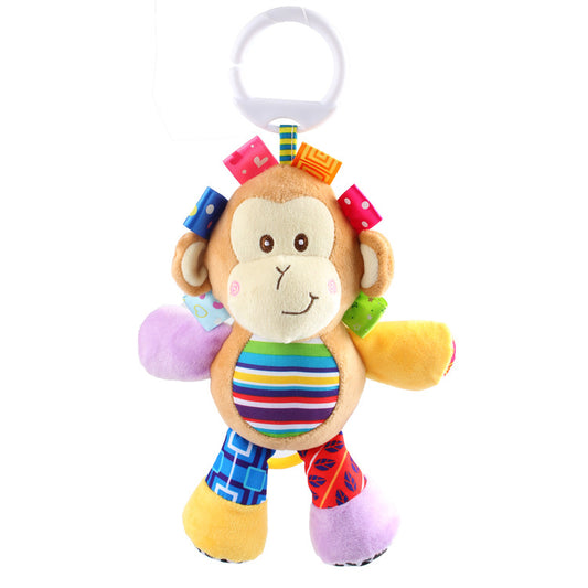 Musical Pull String Soft Toy - Monkey