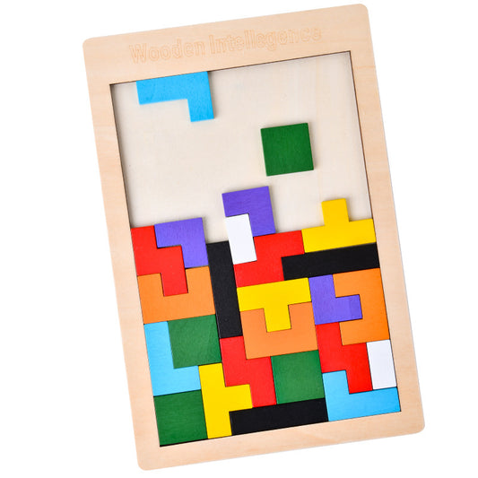 Wooden 3D Tetris