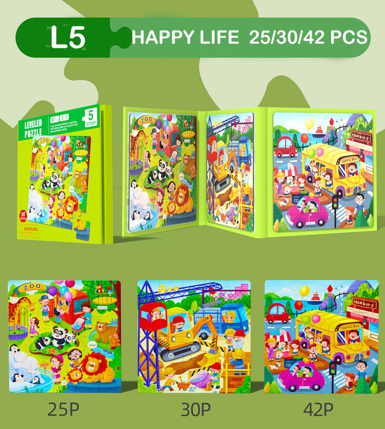 Magnetic Levelled Jigsaw puzzle