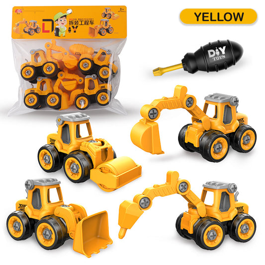 Assemble Engineering Truck - Yellow