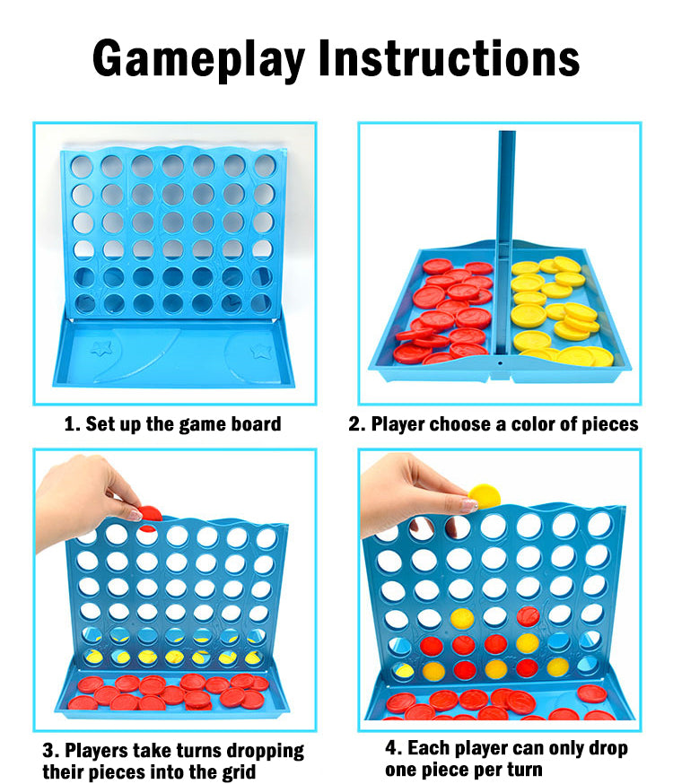 Large Size Connect Four Board Game | Line Up 4