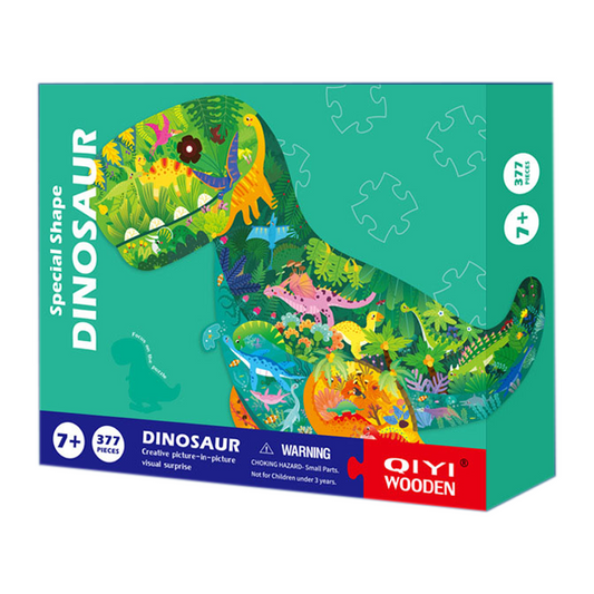 Animal-shaped ladder puzzle - Dinosaur 377 Pieces