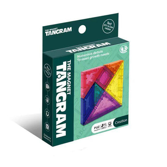 Magnetic 3D Tangram Puzzle