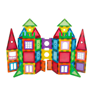 Window Magnetic Tiles - 130 Pieces