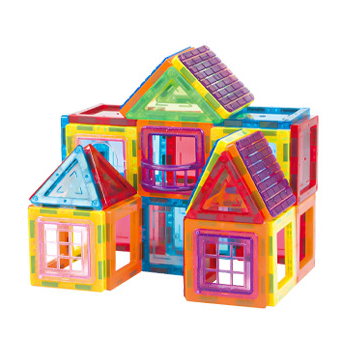 Window Magnetic Tiles - 70 Pieces