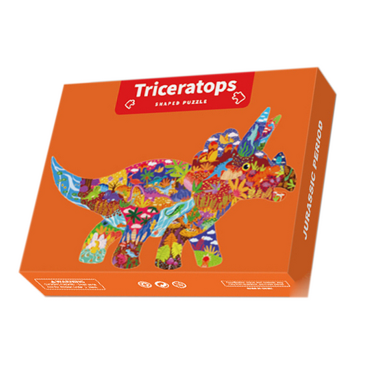 Animal-shaped ladder puzzle - Dinosaur 150 Pieces